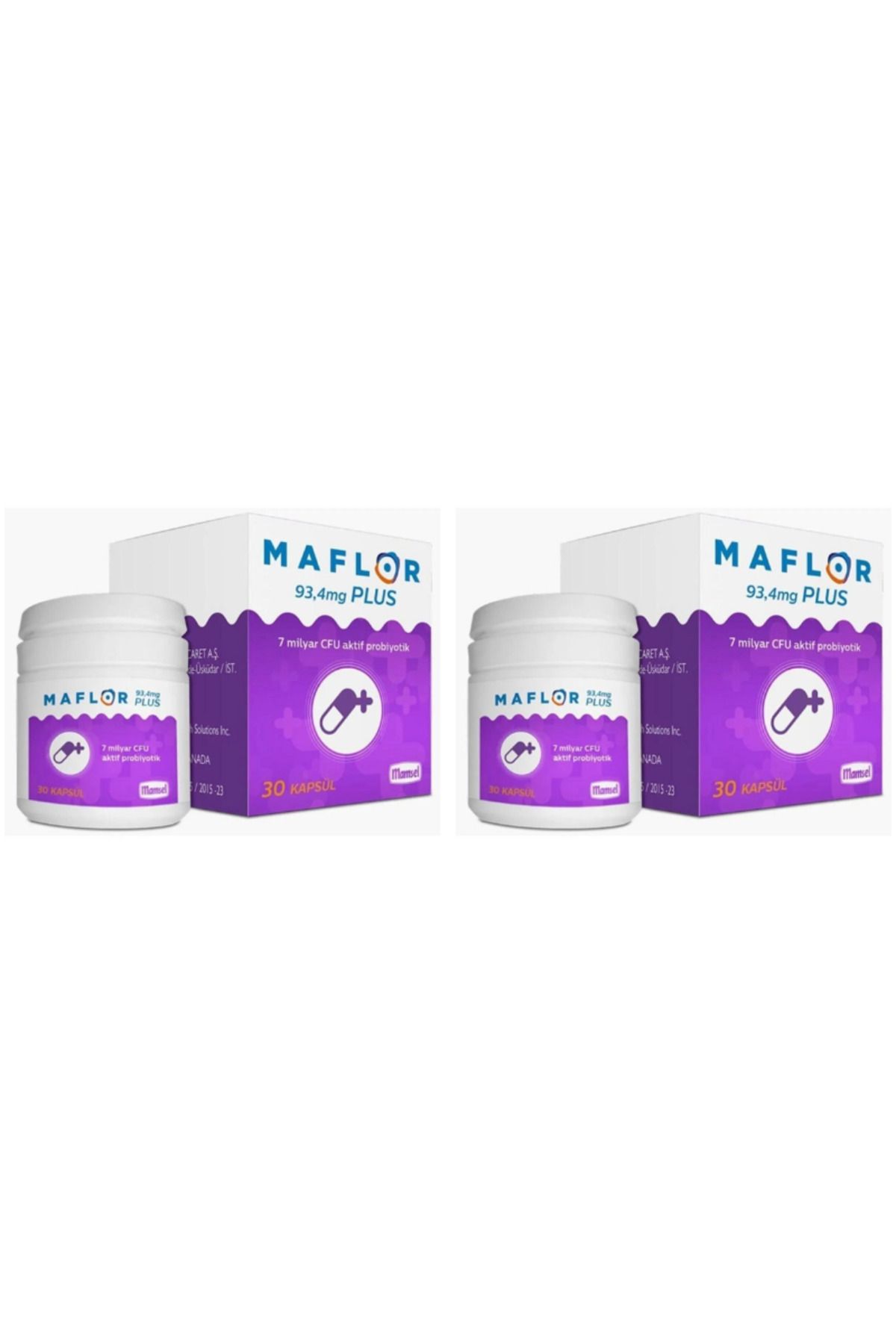 MAMSEL Maflor Probiyotik Plus 30 Kapsül 2 adet