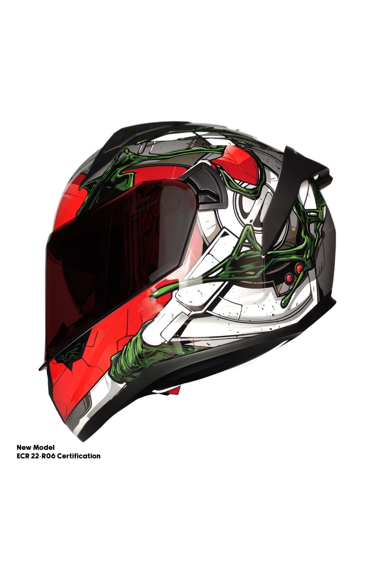 MOTOANL Motosiklet Kask Ece 22.R06 Sertifikalı Double Vizör Fiber Motor Kaskı Full Face Yeni Sezon WAR