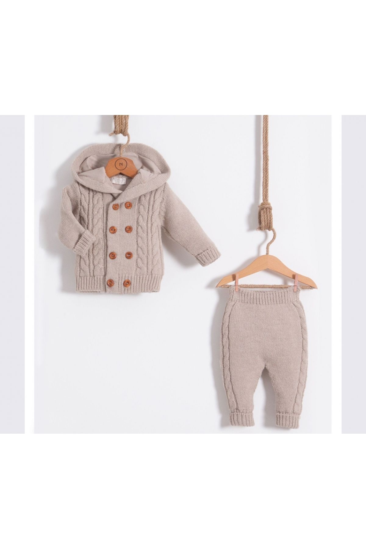 DIDuStore Nipperland Erkek Bebek Giyim Seti Organik Dokunuş