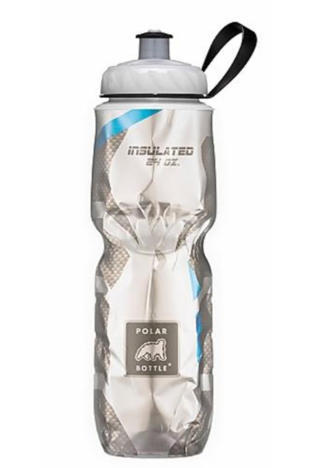 Polar Watch Bottle Insulated Carbon Fiber Termos 0.70 Litre-MAVİ
