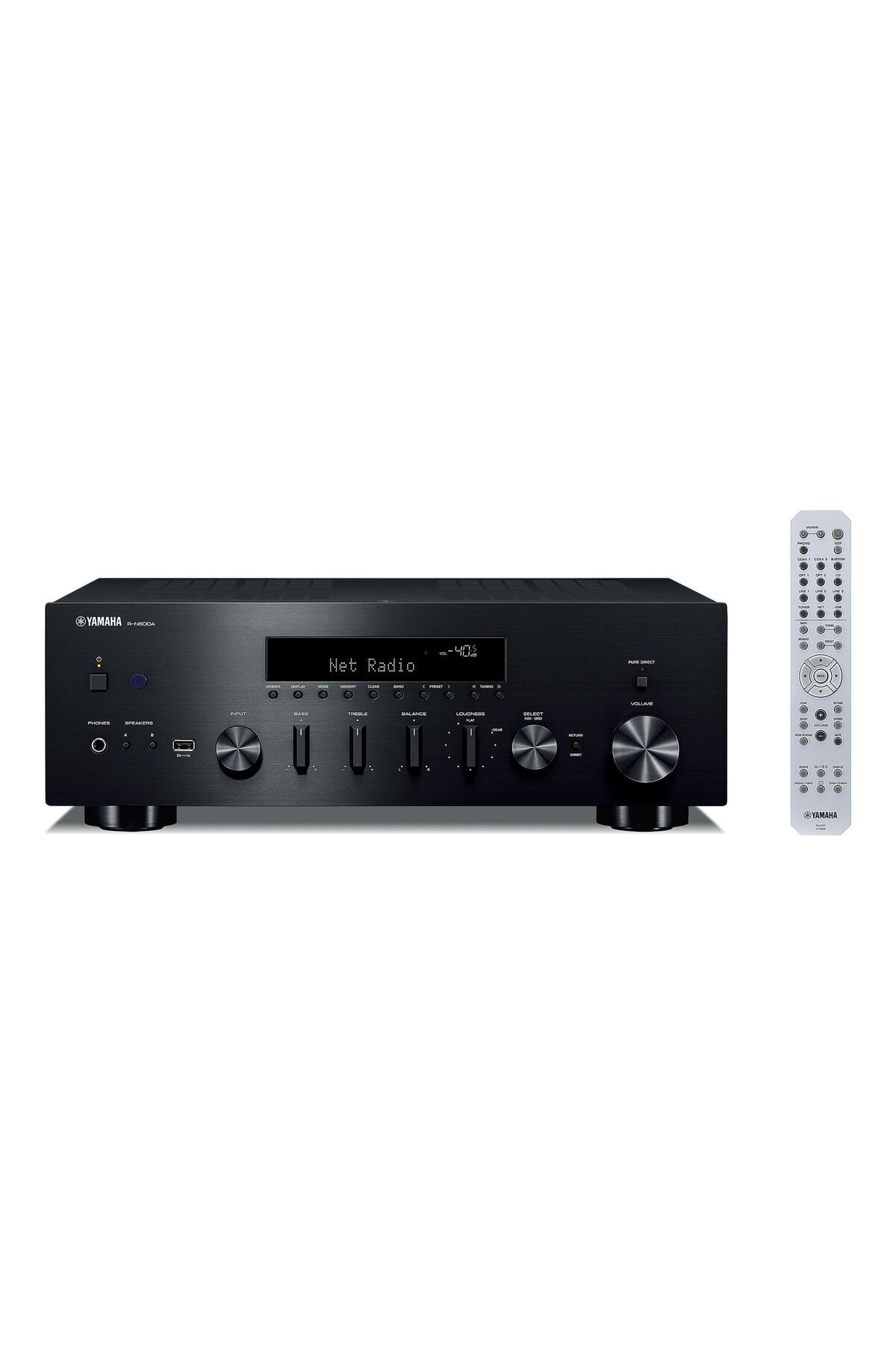 Yamaha R-n600a Musiccast Network Stereo Receiver Siyah