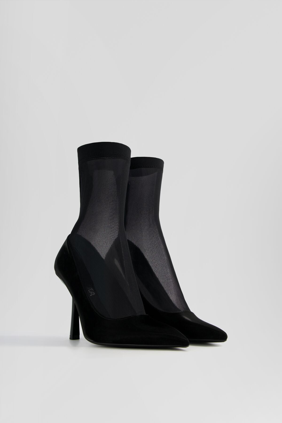 Bershka Çorap model topuklu ayakkabı