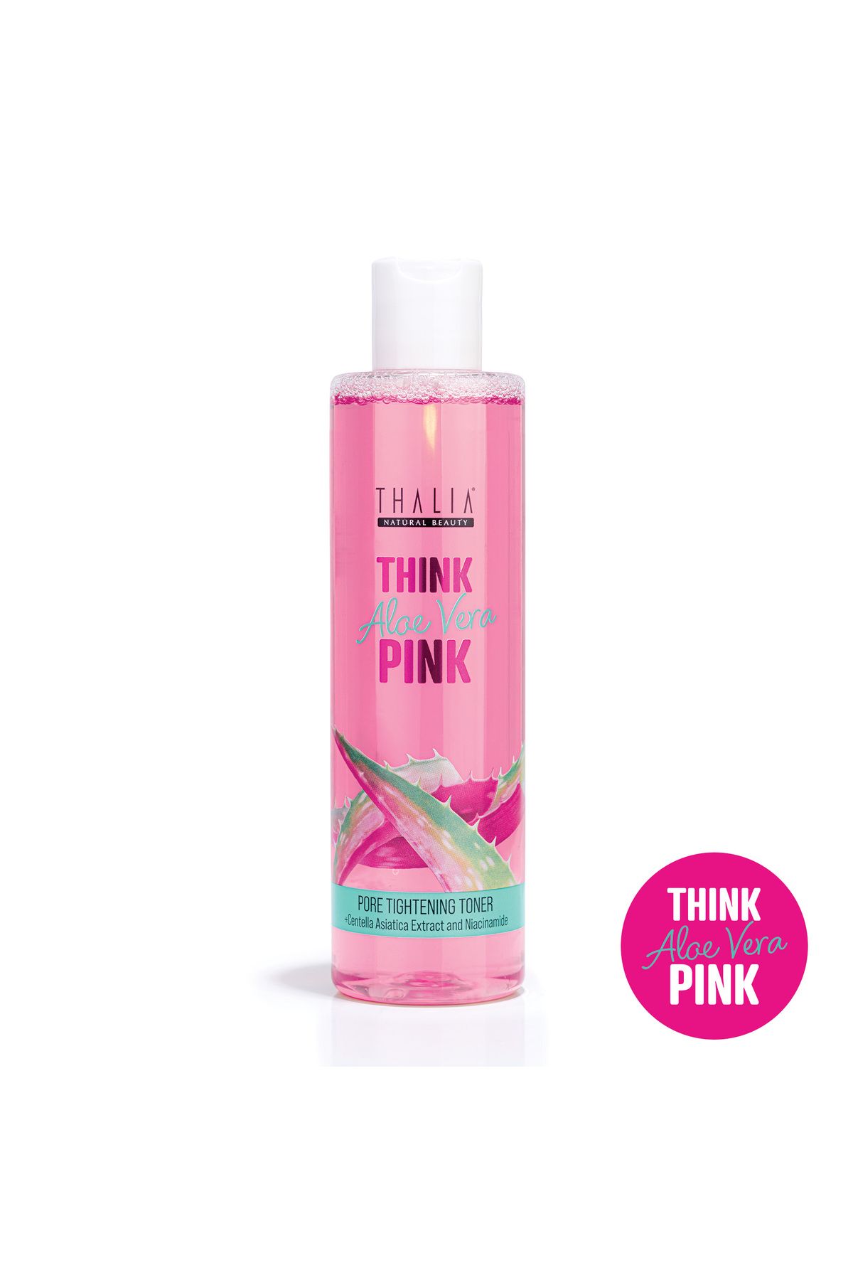 Thalia Pink Aloe Vera Özlü Gözenek Sıkılaştırmaya & Yatıştırmaya Yardımcı Tonik 250ml