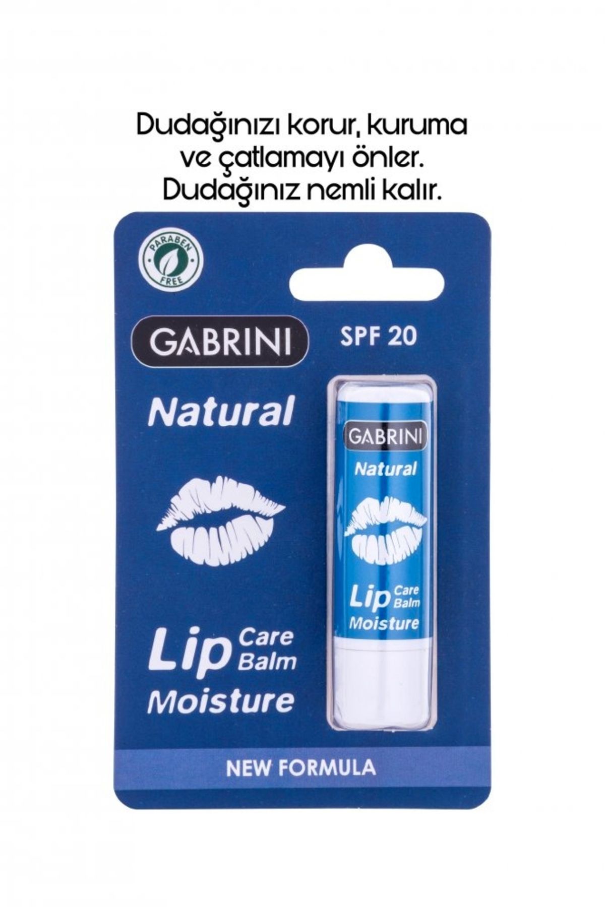 Gabrini Dudak Balmı - Lip Care Natural 8696814011763