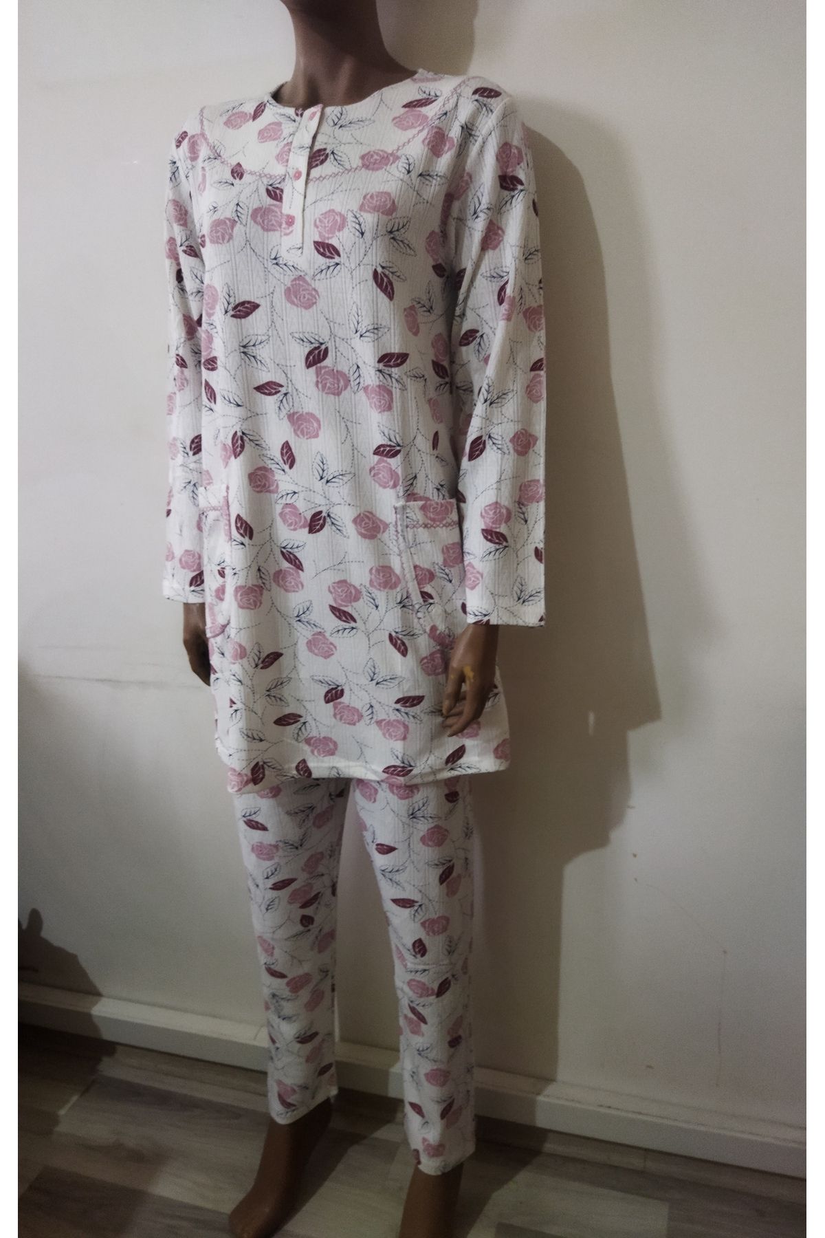 Flamingo Baskılı Pijama Takımı