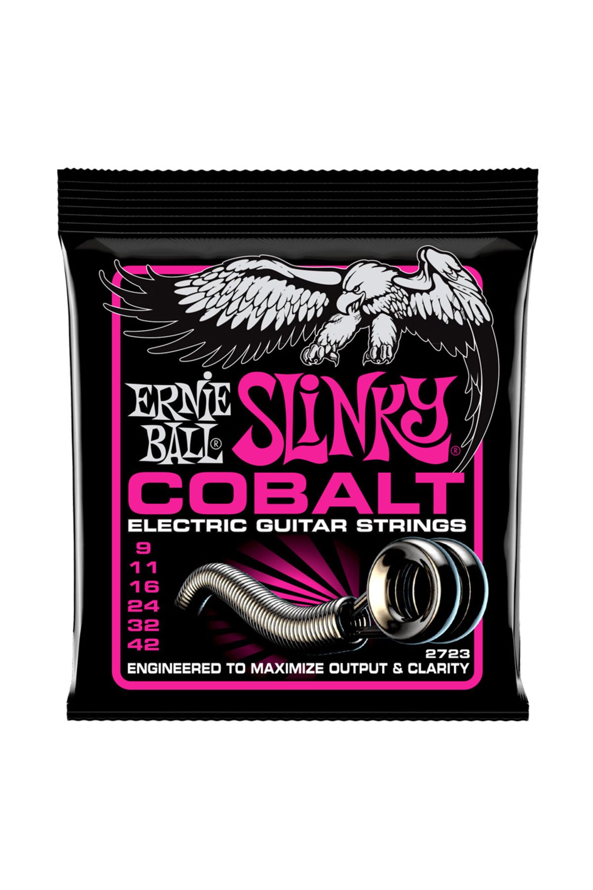 Ernie Ball P02723 Cobalt Super Slinky Takım Tel Elektro Gitar Teli 009-042