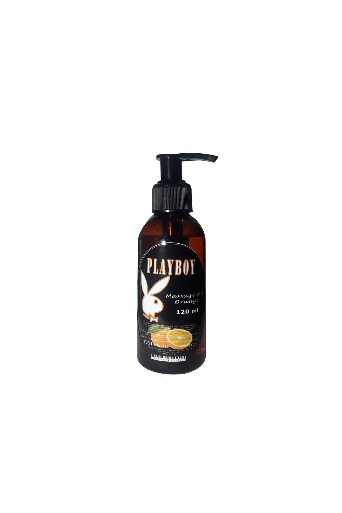 Playboy Massage Oil Portakal Aromalı Vücut Masaj Yağı 120 ml 3 Adet