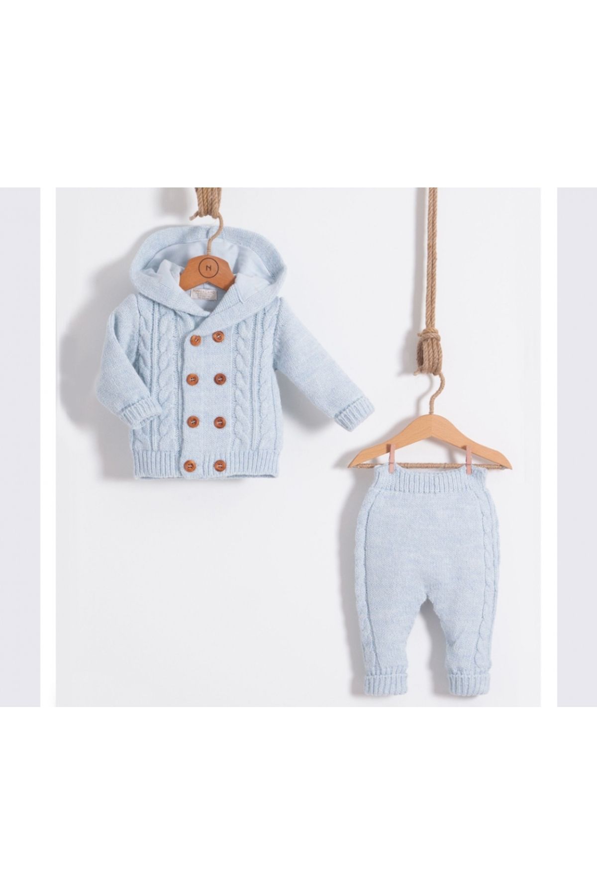 DIDuStore Nipperland Erkek Bebek Giyim Seti Organik Dokunuş
