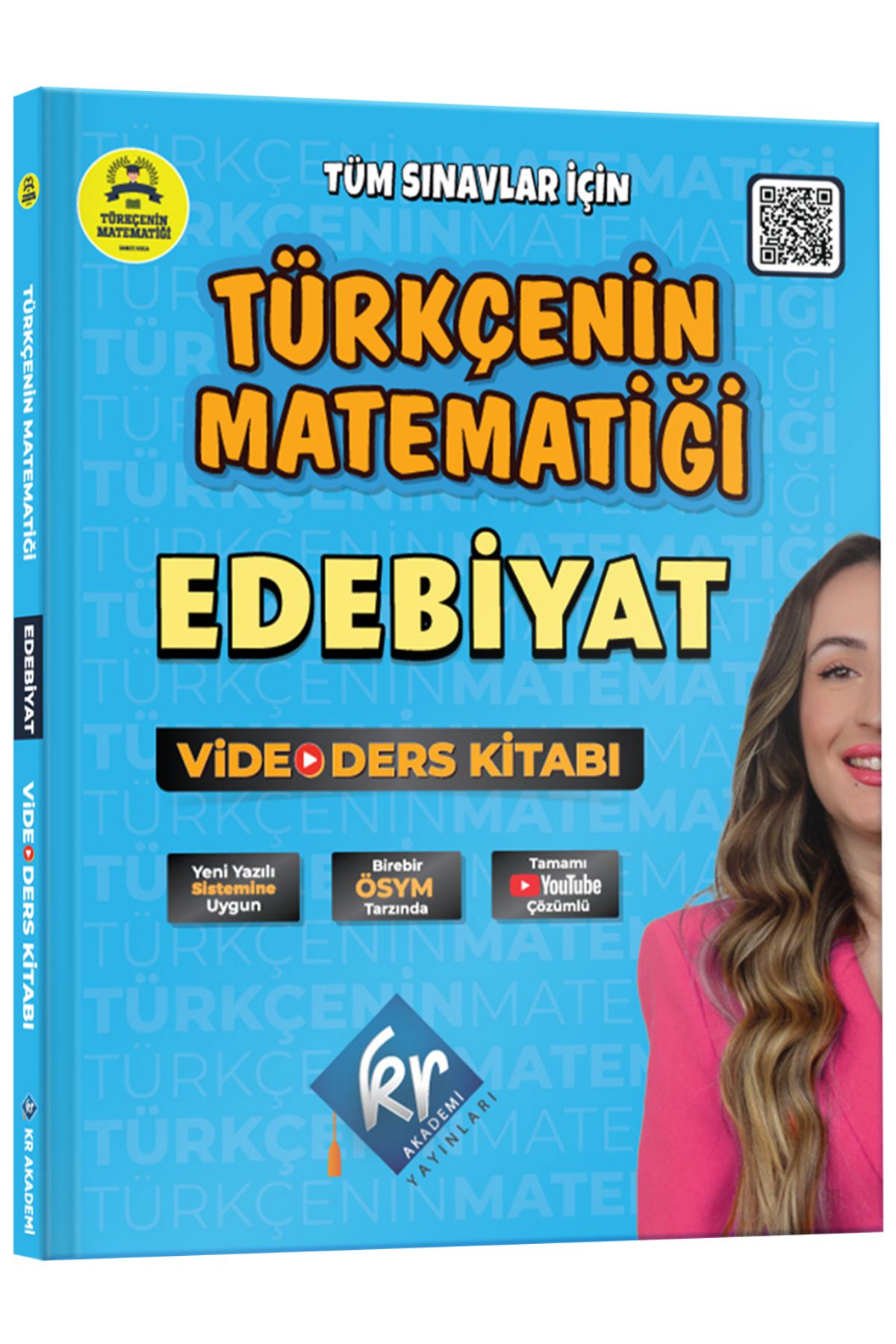 KR Akademi Yayınları Gamze Hoca Türkçenin Matematiği Tüm Sınavlar İçin Edebiyat Video Ders Kitabı
