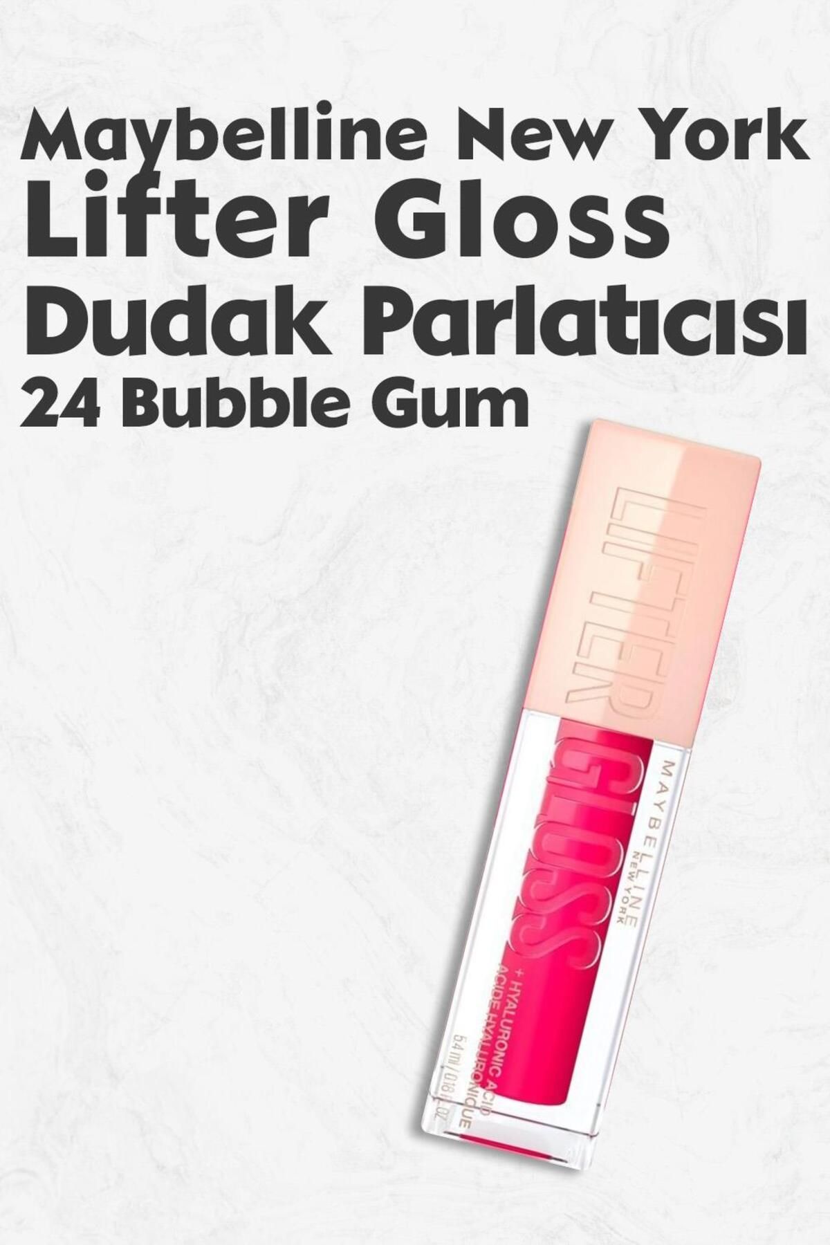 Maybelline New York Lifter Gloss Dudak Parlatıcısı 24 Bubble Gum