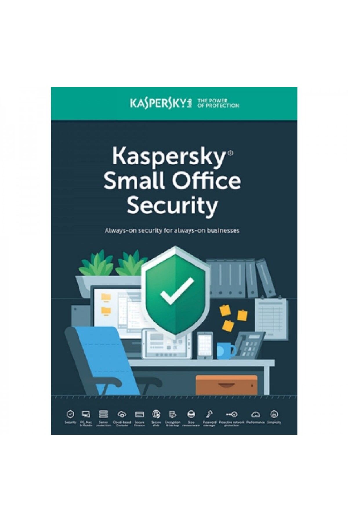 Kaspersky Small Office Security ANTIVIRUS 3 SERVER+25 PC+25 MOBİL CİHAZ 1 YIL