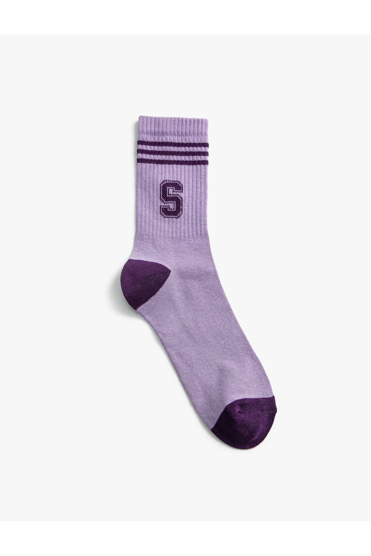 Koton Kolej Işlemeli Soket Çorap