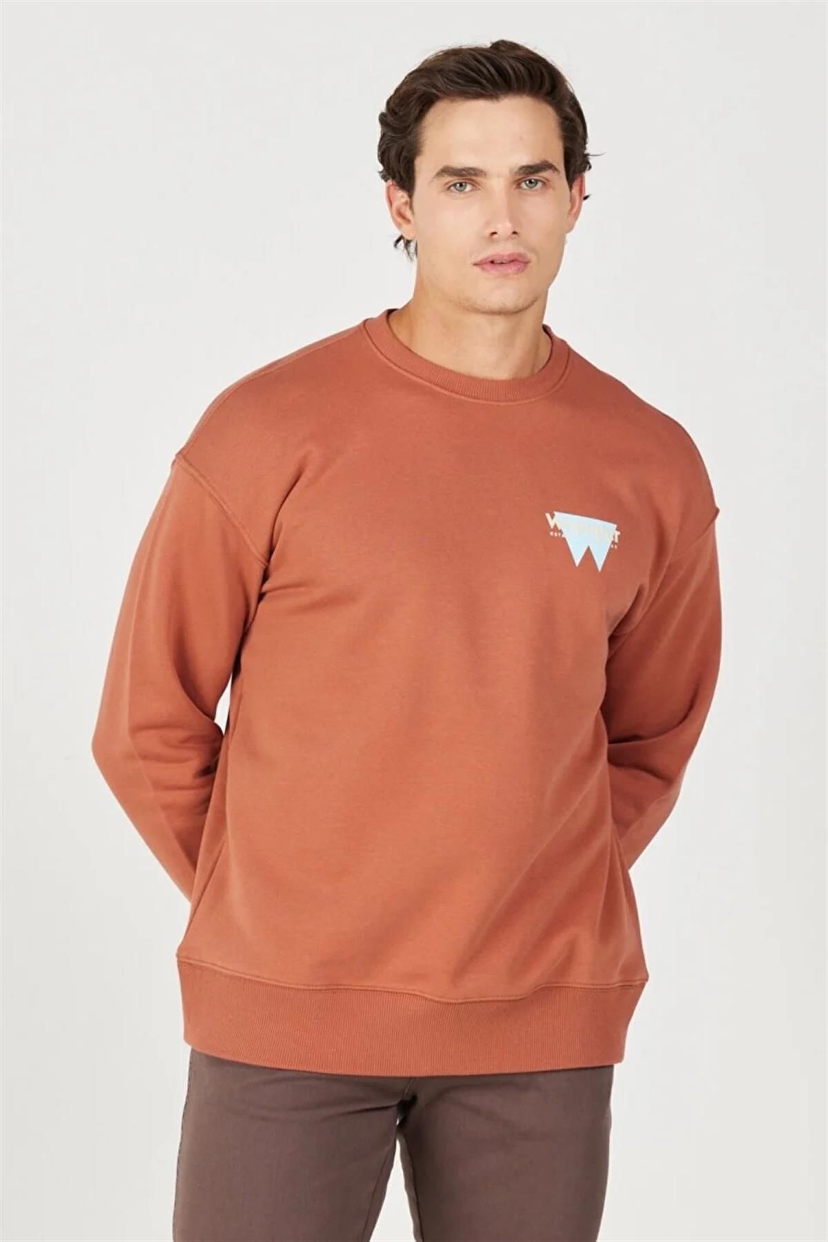 Wrangler Oversize Erkek Sweatshirt W232243219