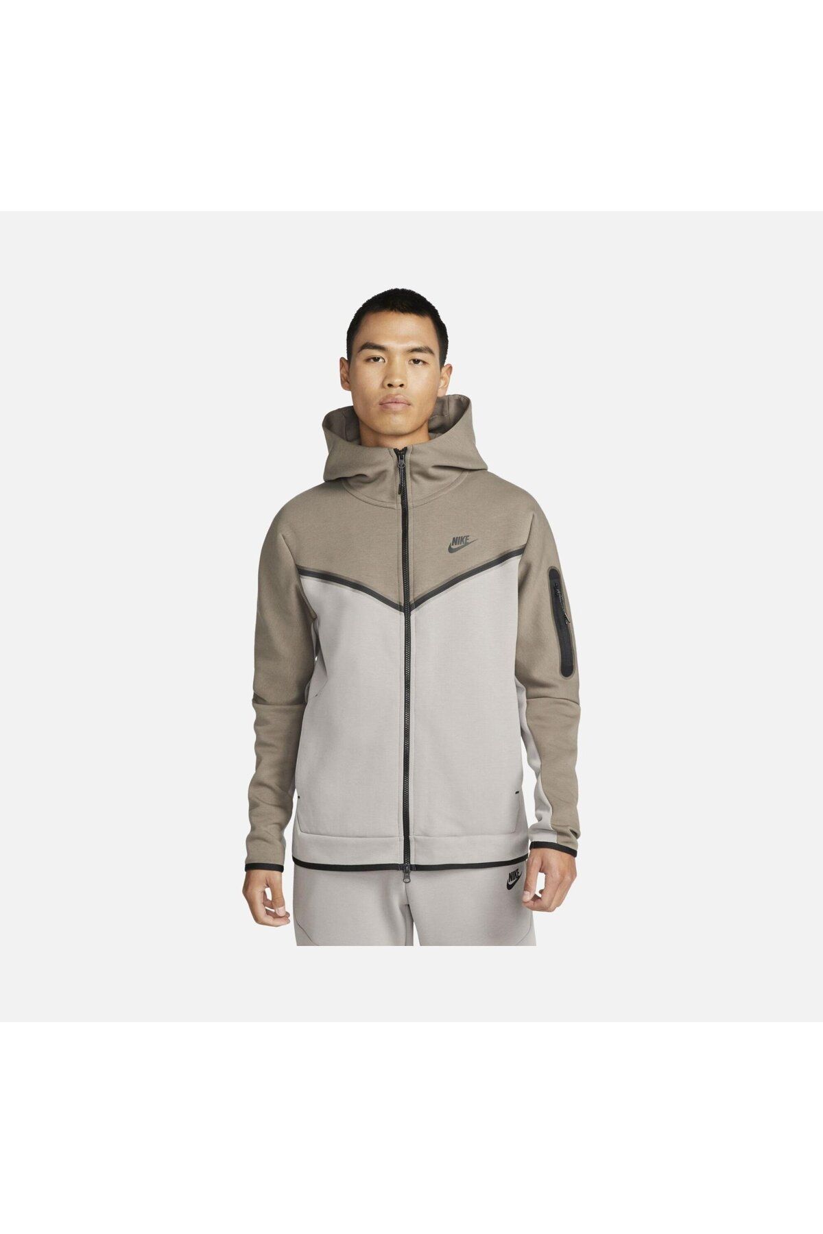 Nike Sportswear Windrunner Tech Fleece Full-Zip Hoodie Erkek Sweatshirt DV0537-040