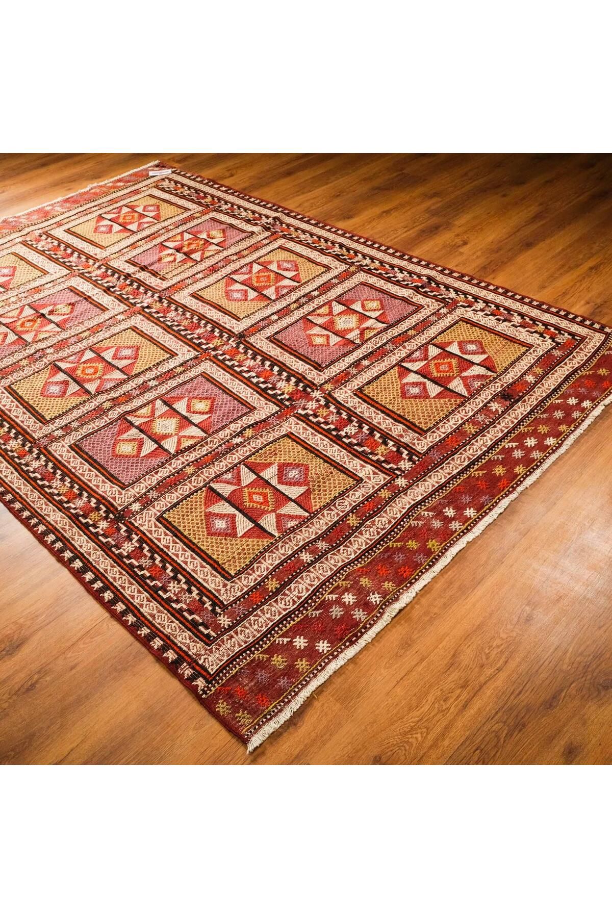 Halıcızade Anadolu Cicim Desenli Kazak El Dokuma Kilim