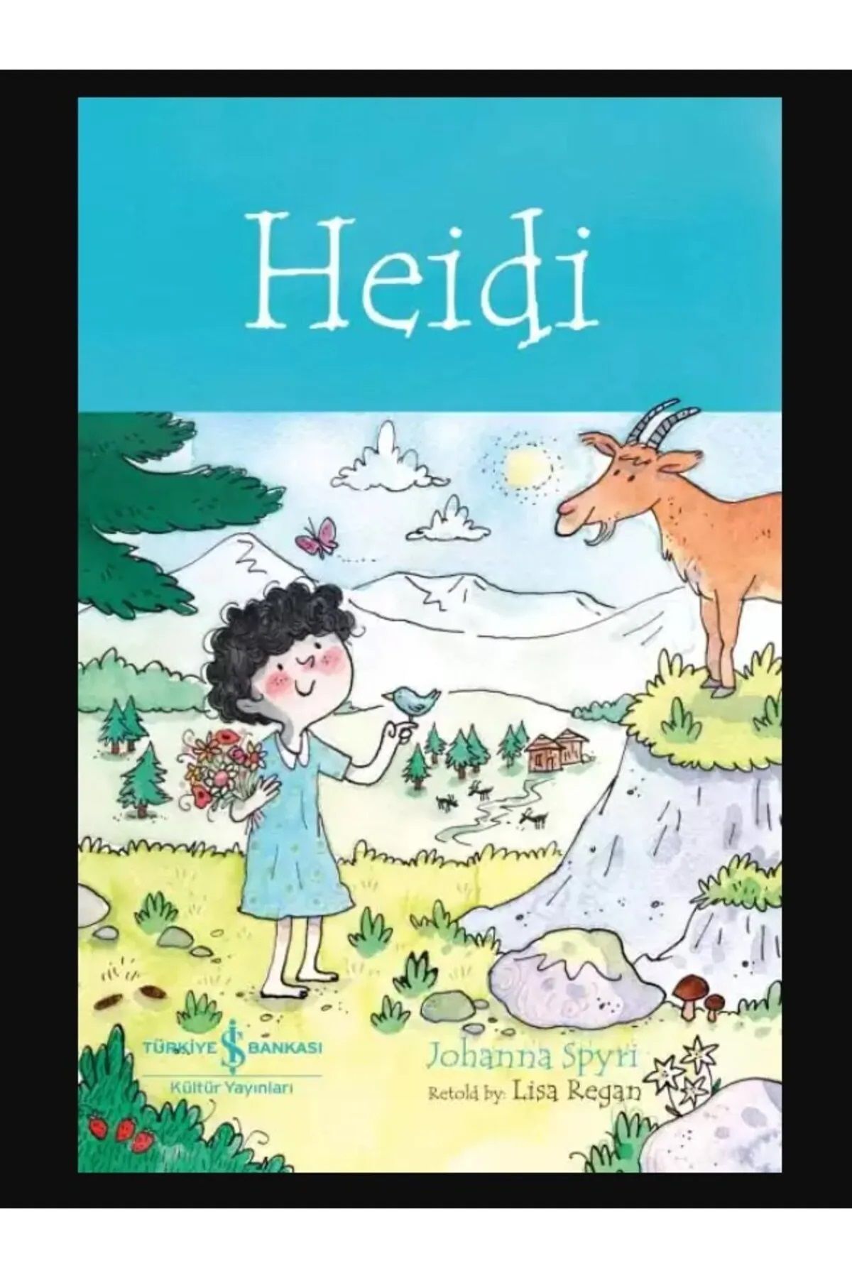 Türkiye İş Bankası Kültür Yayınları Heidi - İngilizce Çocuk Okuma Kitabı