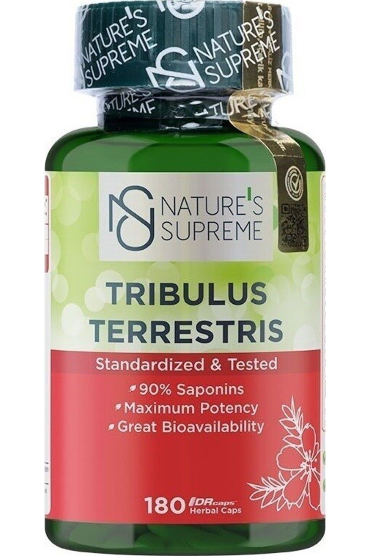 Natures Supreme Tribulus Terrestris 180 Kapsül