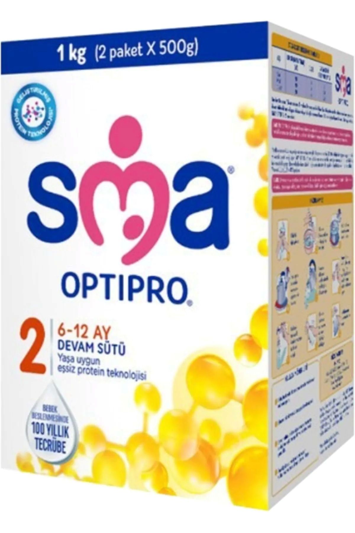 Nestle Sma Optıpro Probiyotikli 2 Numara 6-12 Ay 1000 gr
