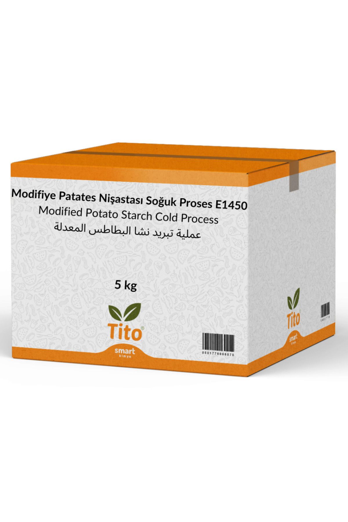 tito Modifiye Patates Nişastası Soğuk Proses E1450 5 Kg