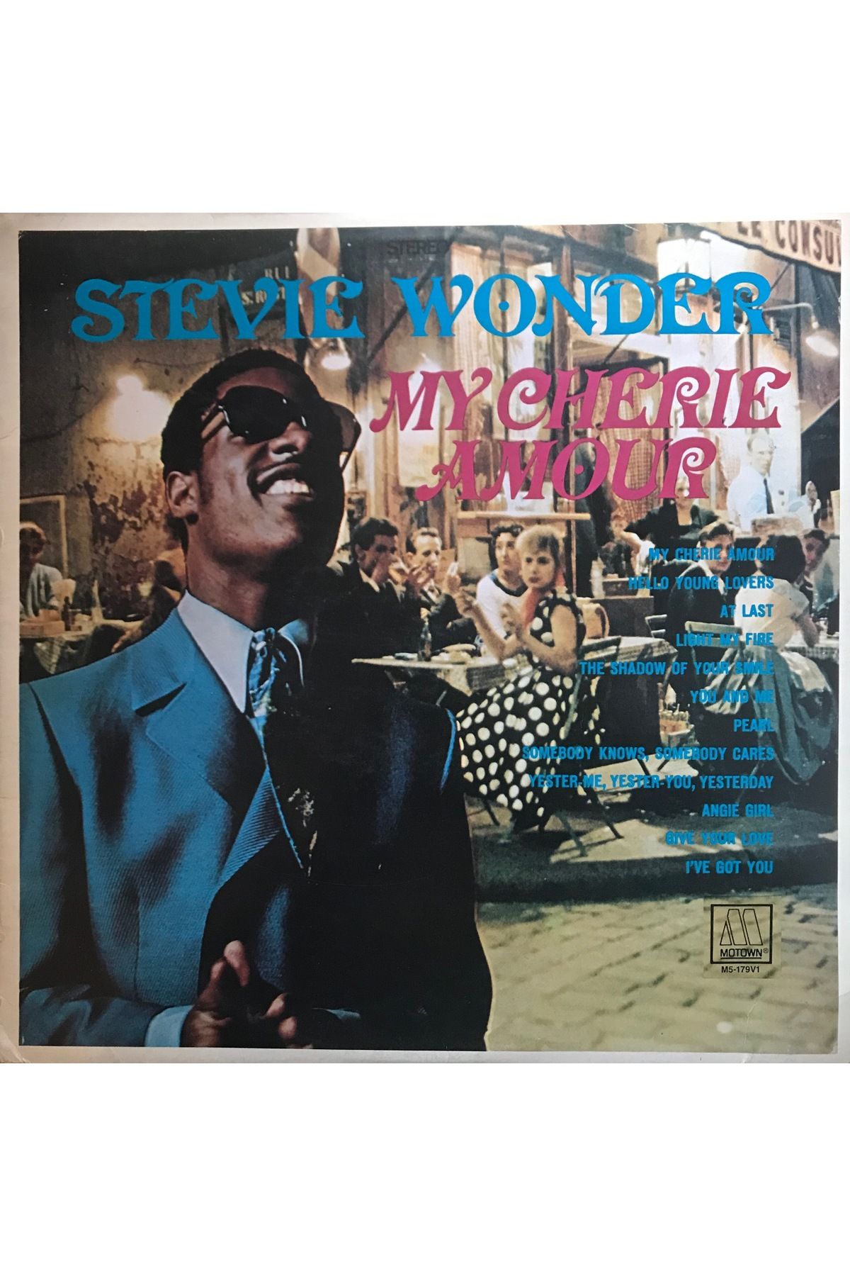 mazi plak Stevie Wonder - My Cherie Amour Orijinal Dönem Baskı 33'lük Plak