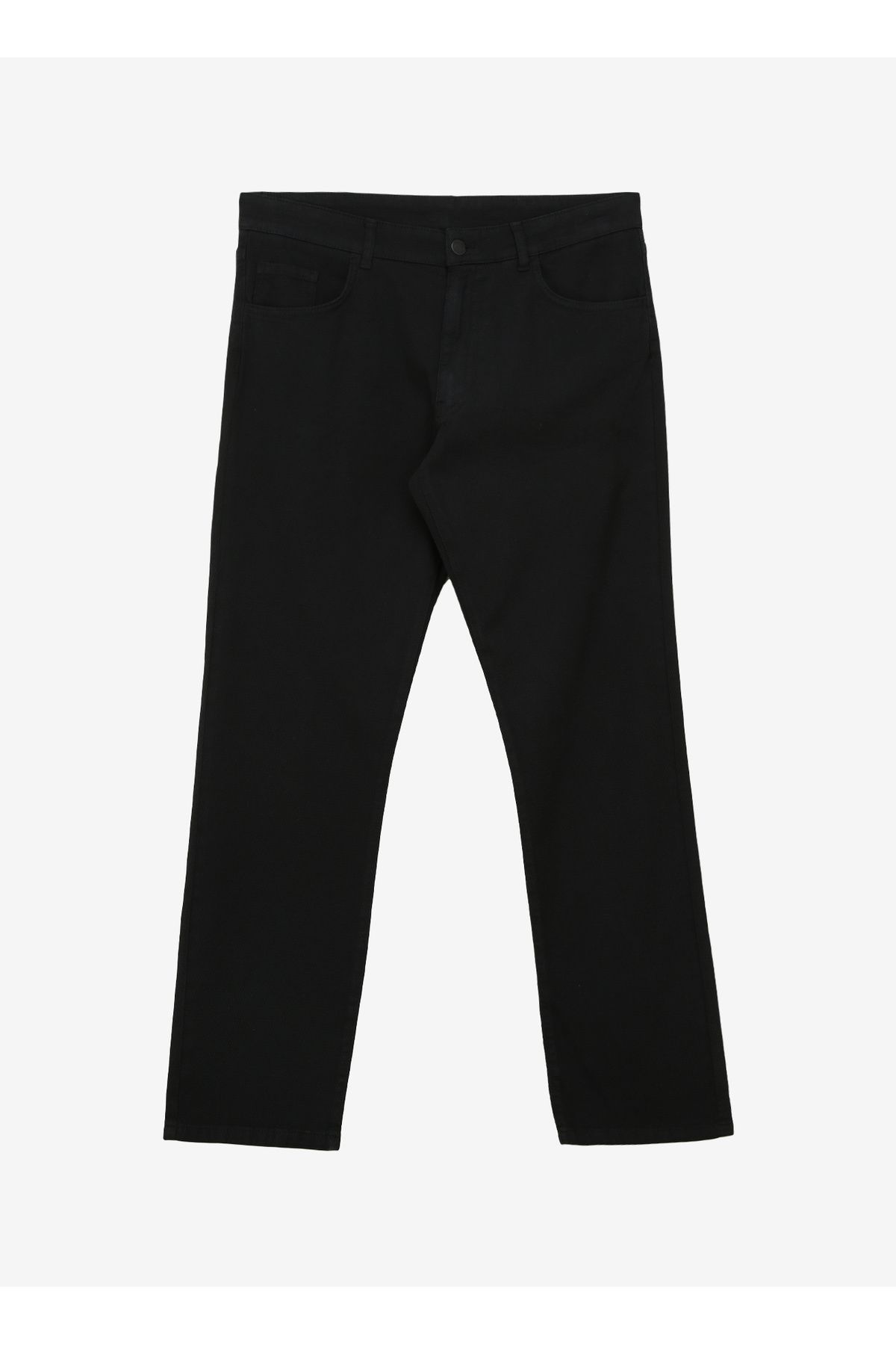 Altınyıldız Classics Altınyıldız Classics Normal Bel Boru Paça Comfort Fit Siyah Erkek Pantolon 4A0124100061