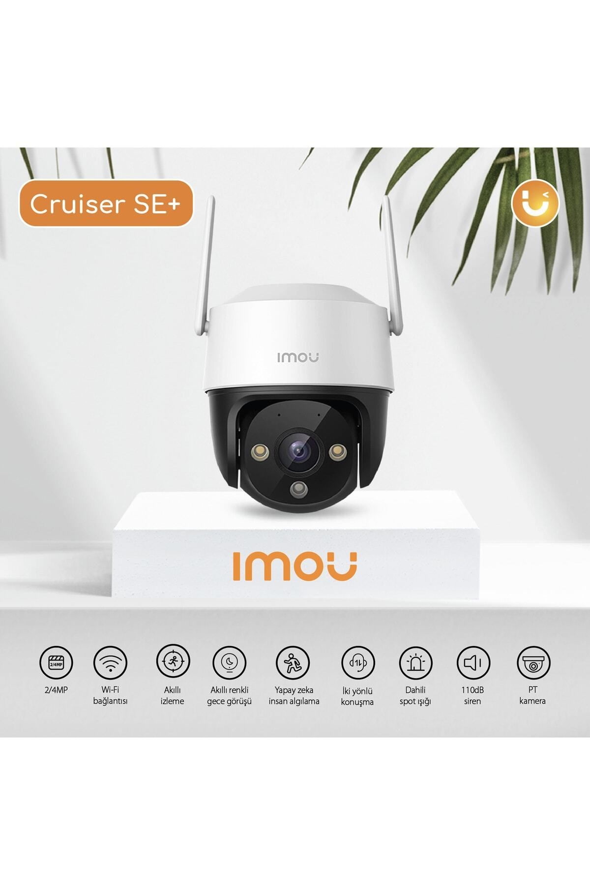 Imou Cruiser SE+ DışOrtam WiFi Kamera/2MP-Renkli Gece Görüşü-360° Hareket-Siren-Bulut(IPC-S21FEP)