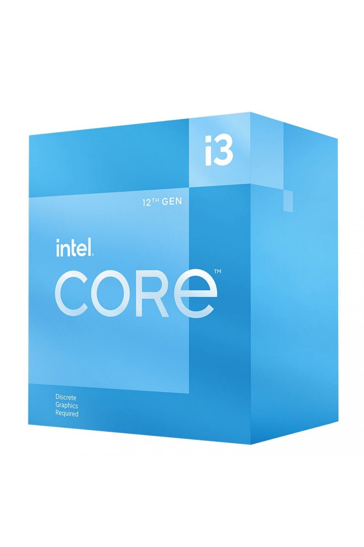Intel ALDER LAKE I3-12100F 3.30GHz 12MB 1700p BOX İŞLEMCİ
