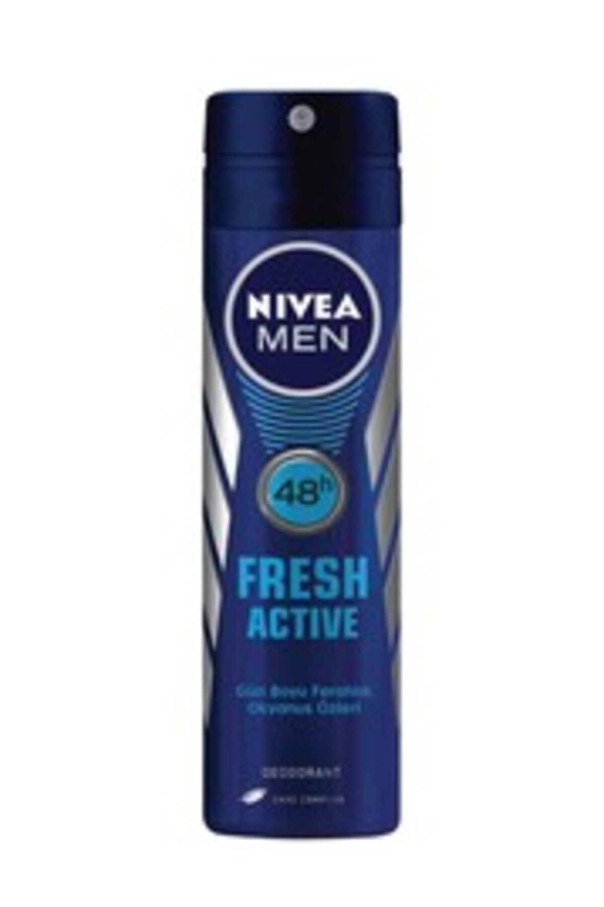 NIVEA ( 1 ADET ) Nivea Men Fresh Active Deodorant Sprey 150 Ml ( KÜÇÜK KOLONYA HEDİYE )