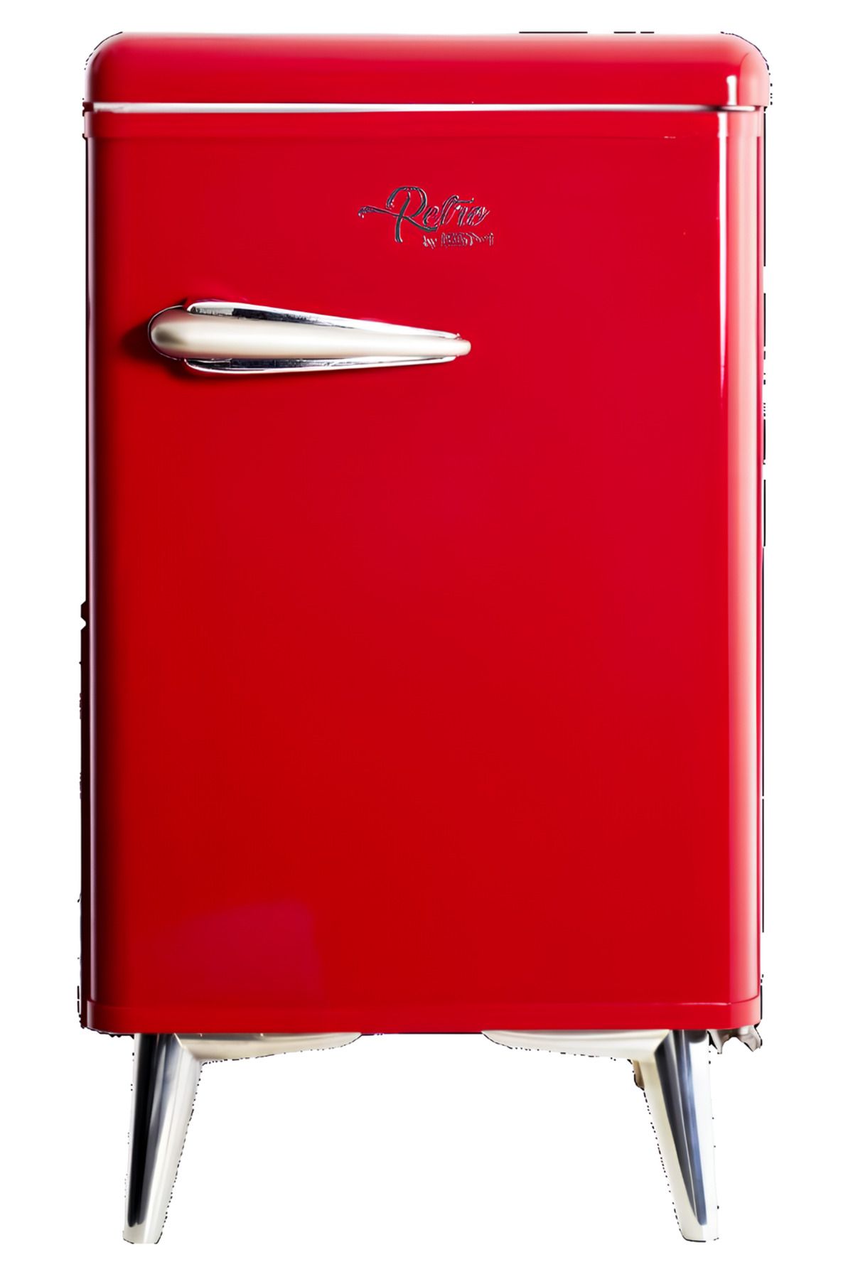ISM Retro Tipi Otel Minibarı - Minibar Buzdolabı - Minibar Dolabı - Kırmızı