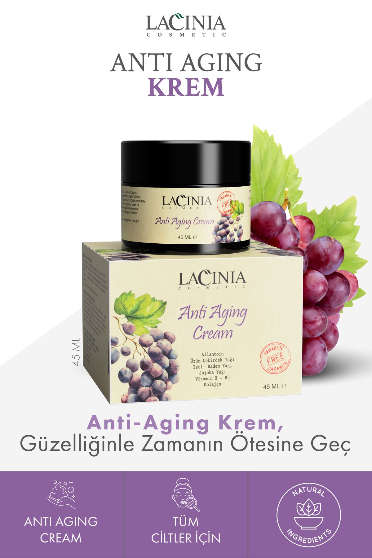 Lacinia Anti Aging Krem 45 Ml