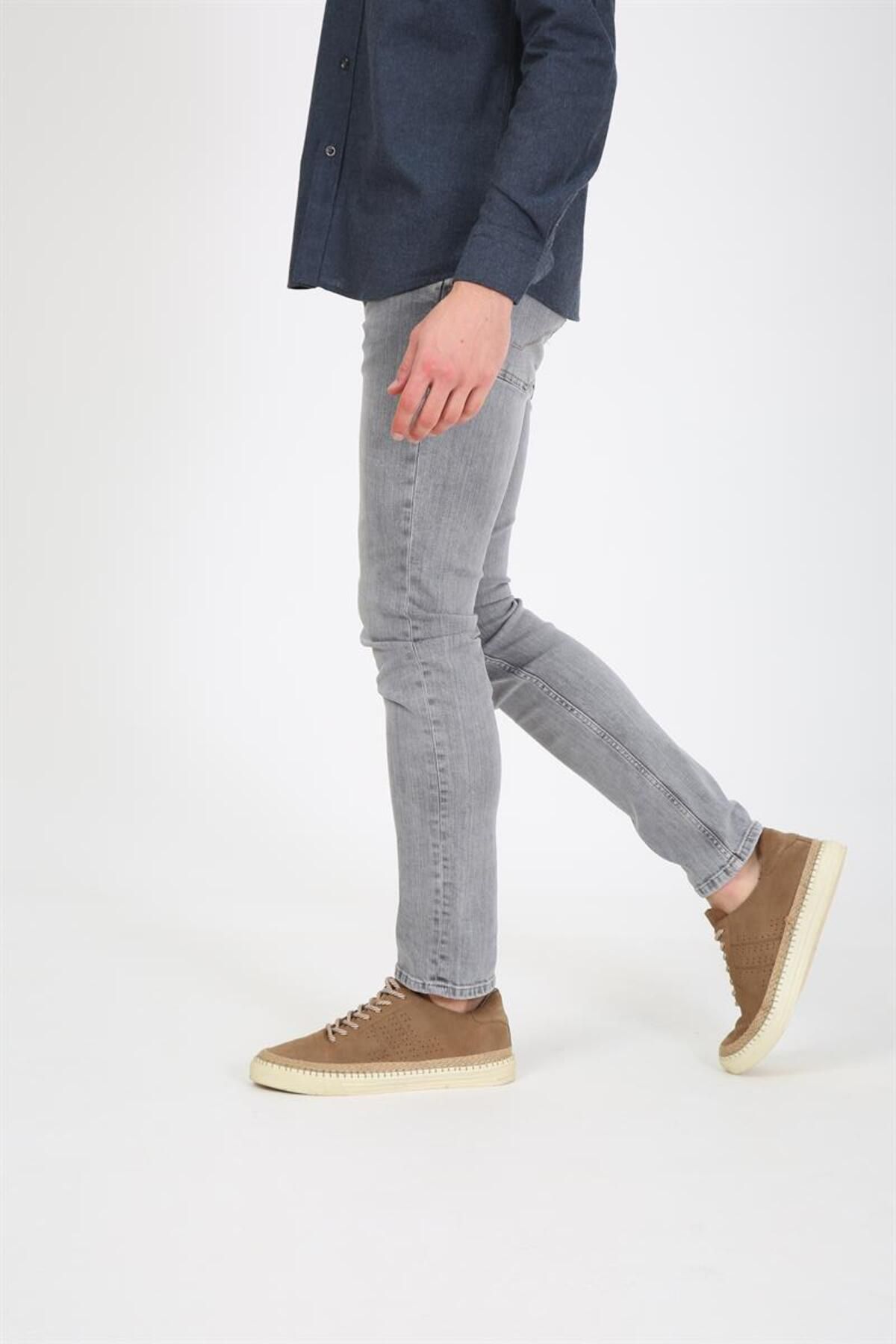 Twister Jeans Erkek Pantolon Panama 627-19 Grey
