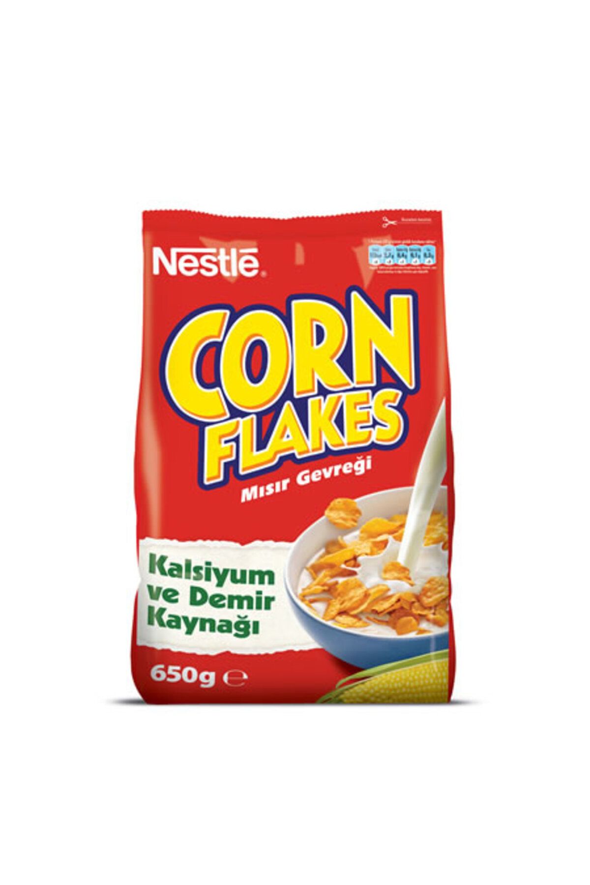 Nestle Gold Corn Flakes Tam Tahıllı Mısır Gevreği 650 Gr