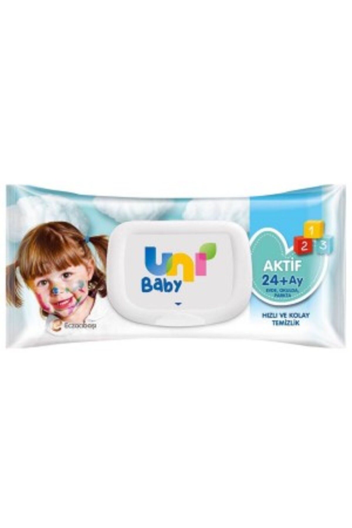 Uni ( 2 ADET ) Uni Baby Aktif Sensitive Islak Havlu 90'lı