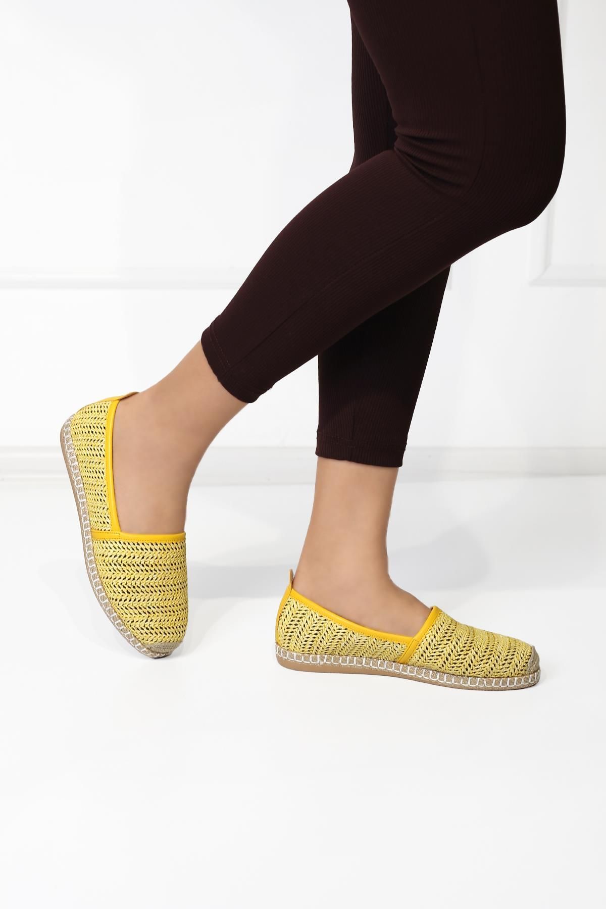 Eşle Spak Kadın Ayakkabı Sarı