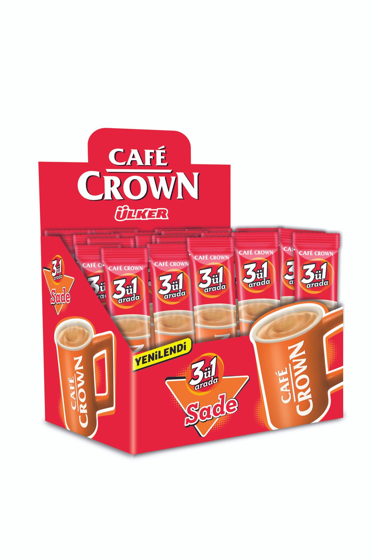 Cafe Crown 3'ü 1 Arada Sade 17,5 Gr. x 40 Adet