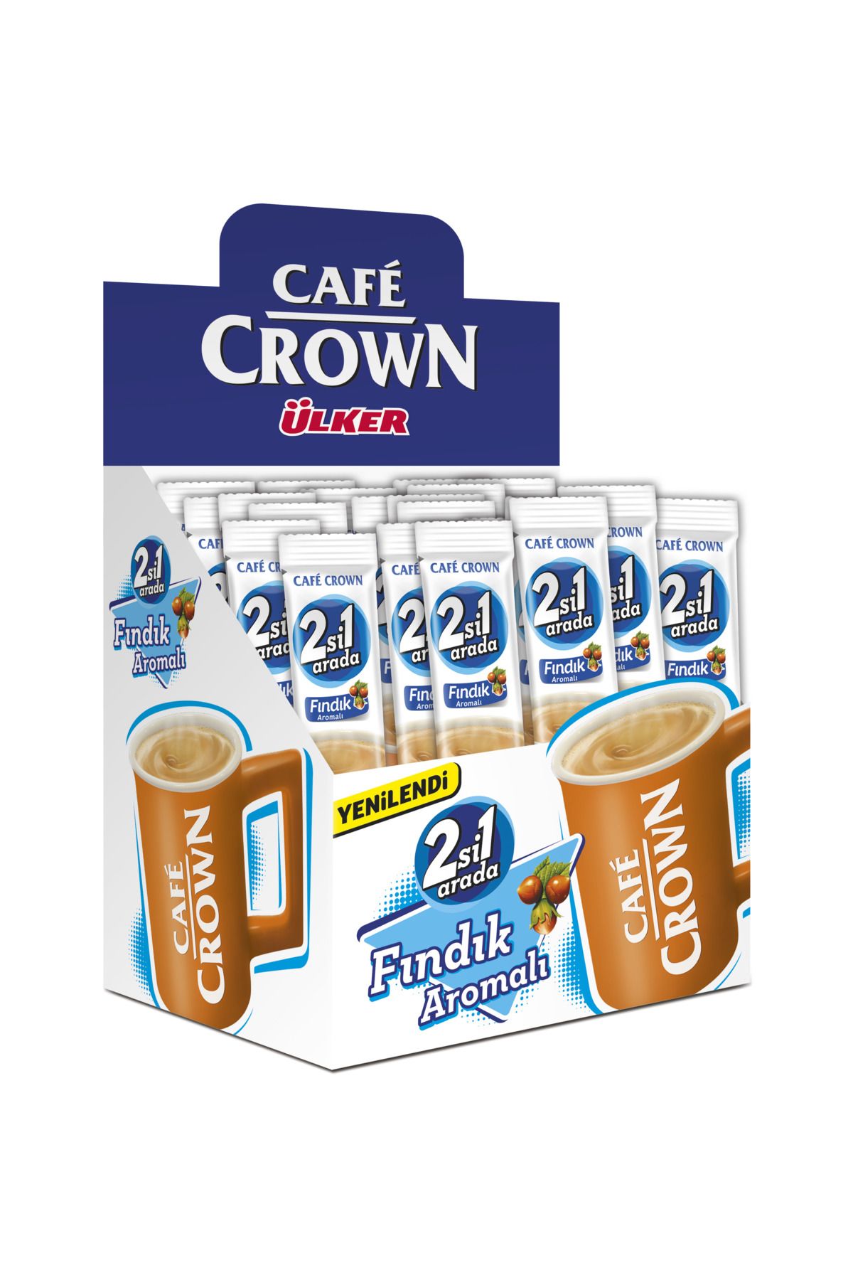 Cafe Crown 2'si 1 Arada Fındıklı 11 Gr. x 24 Adet