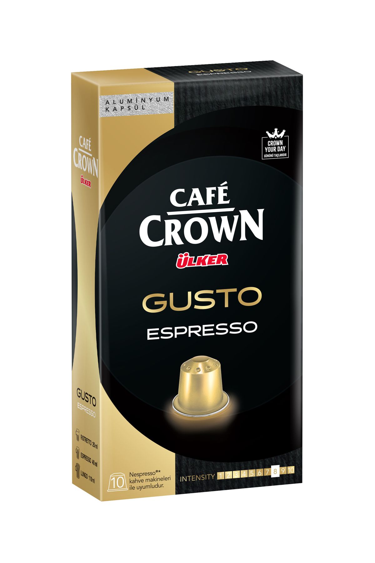 Cafe Crown Gusto Kapsül Espresso 5,2 Gr. x 10 Adet