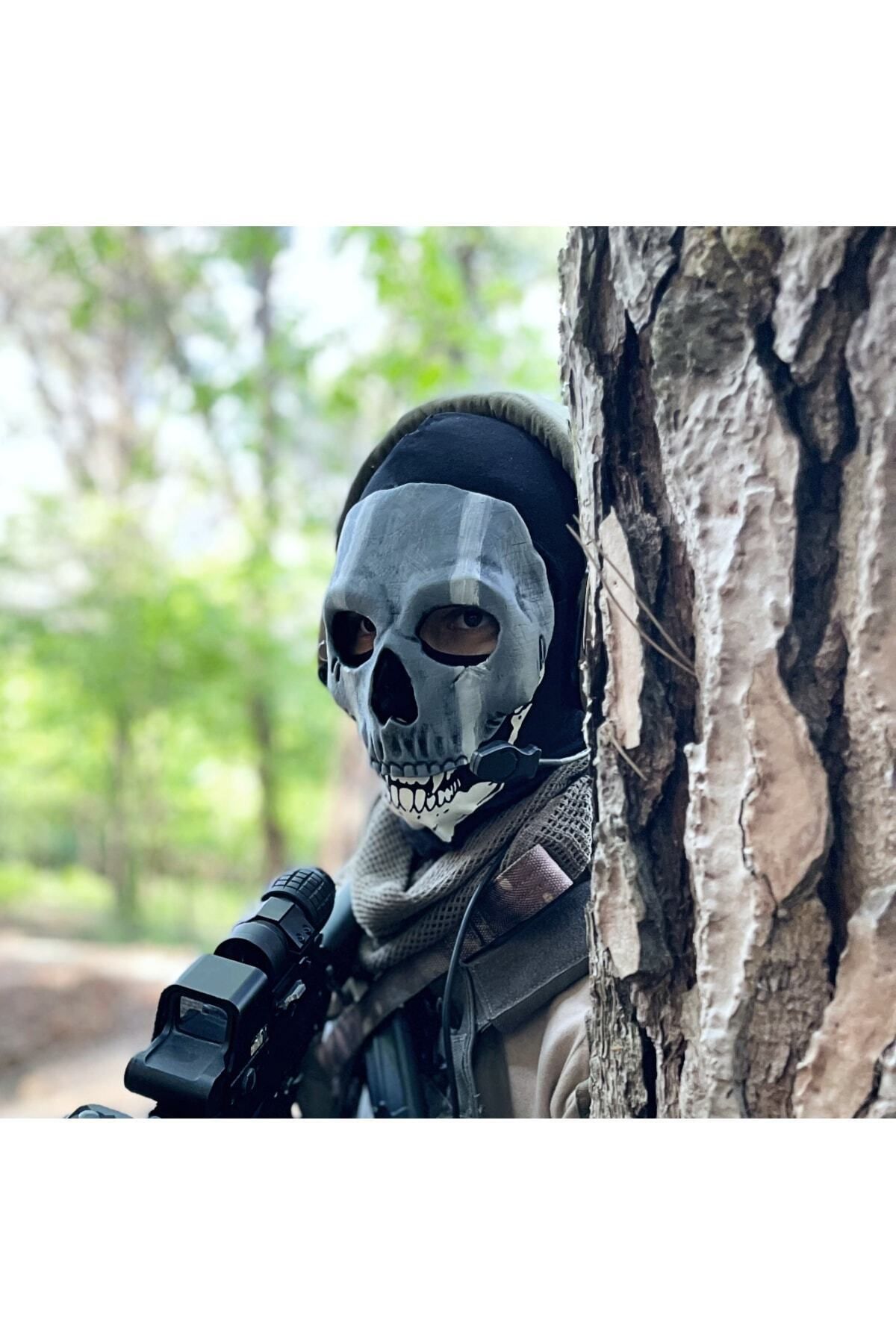 Carbontech 3D Teknolojileri Call Of Duty Modern Warfare - Ghost Maskesi
