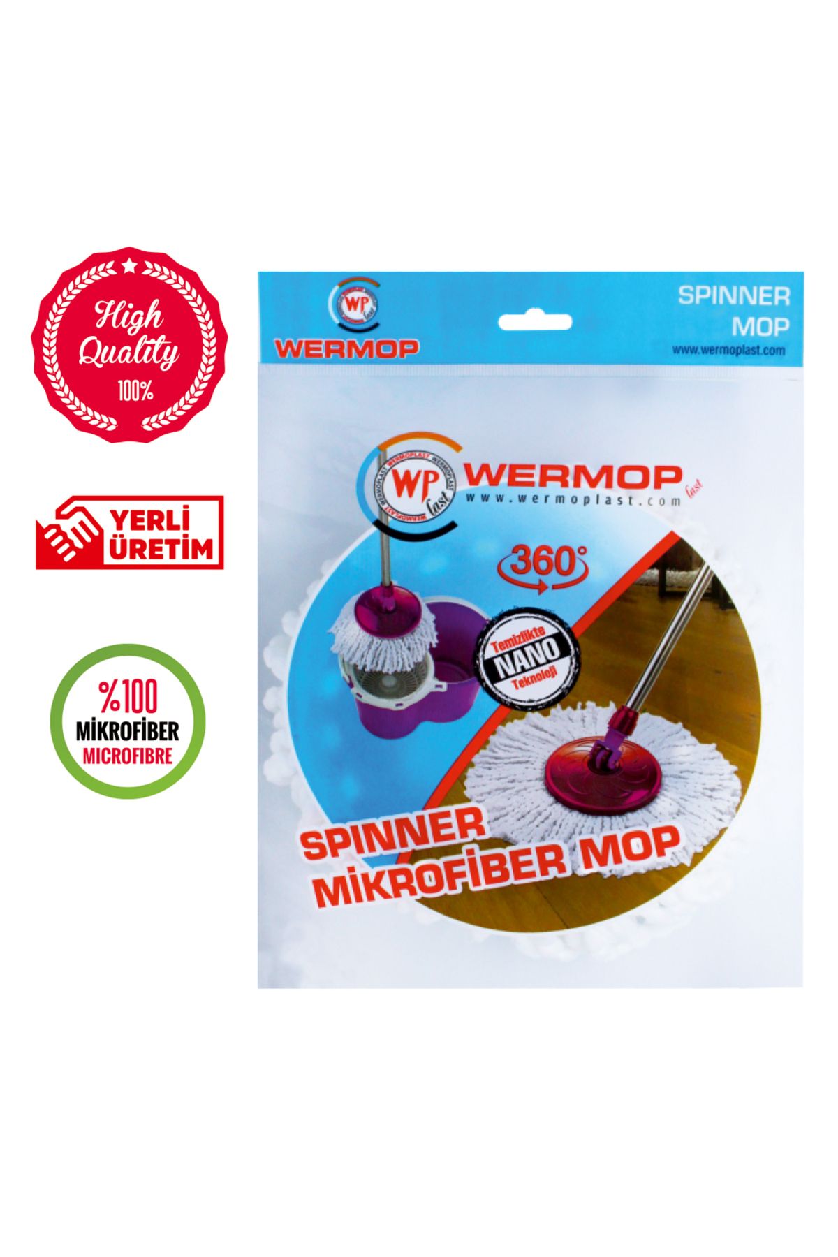 WERMOP Spinner Mikrofiber Bez