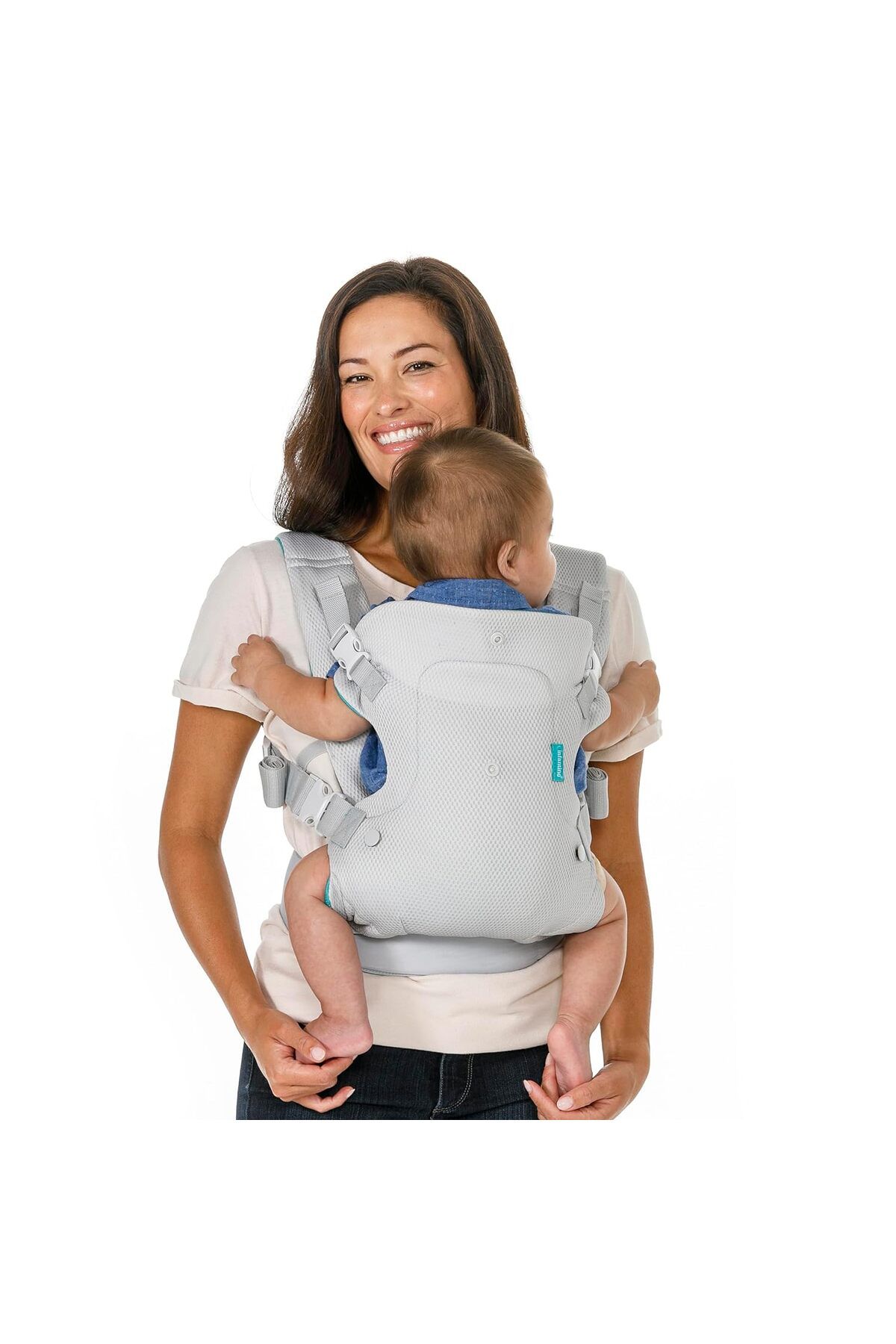 Infantino Flip Gelişmiş 4'ü 1 Arada Bebek Taşıyıcı - 4 Taşıma Pozisyonlu Ergonomik Bebek Taşıyıcı