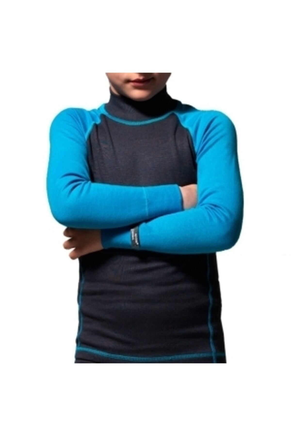 Korayspor Thermal Sports Çocuk T-shırt Mavi 104/110