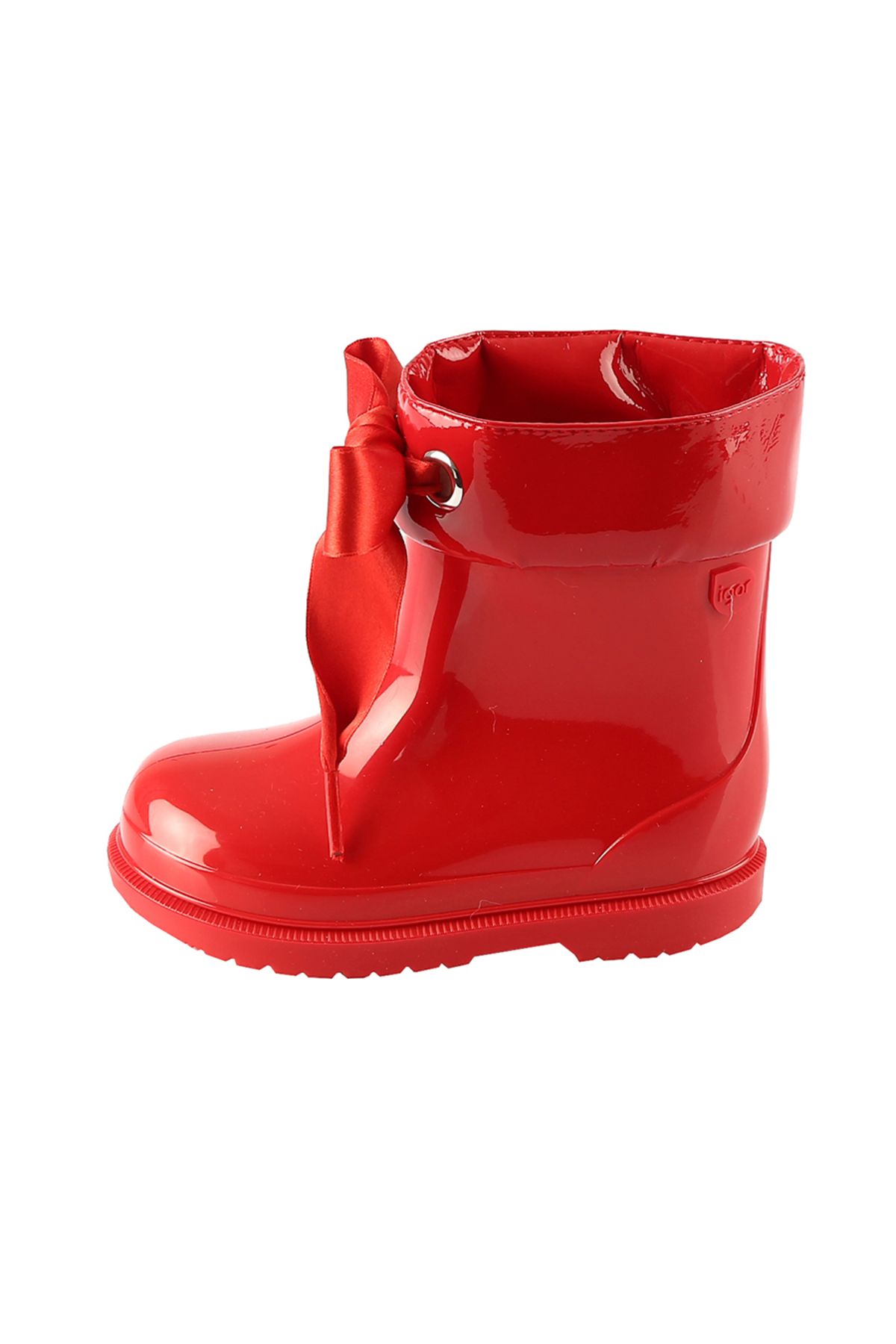 IGOR W10238 Bimbi Lazo Kız Çocuk Kırmızı Yağmur Çizmesi