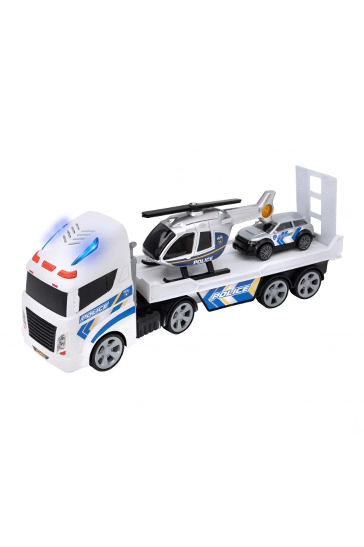 Erdem Oyuncak Çocuk Polis Transporter Taşıyıcı Tır Araçlar Oyun Seti