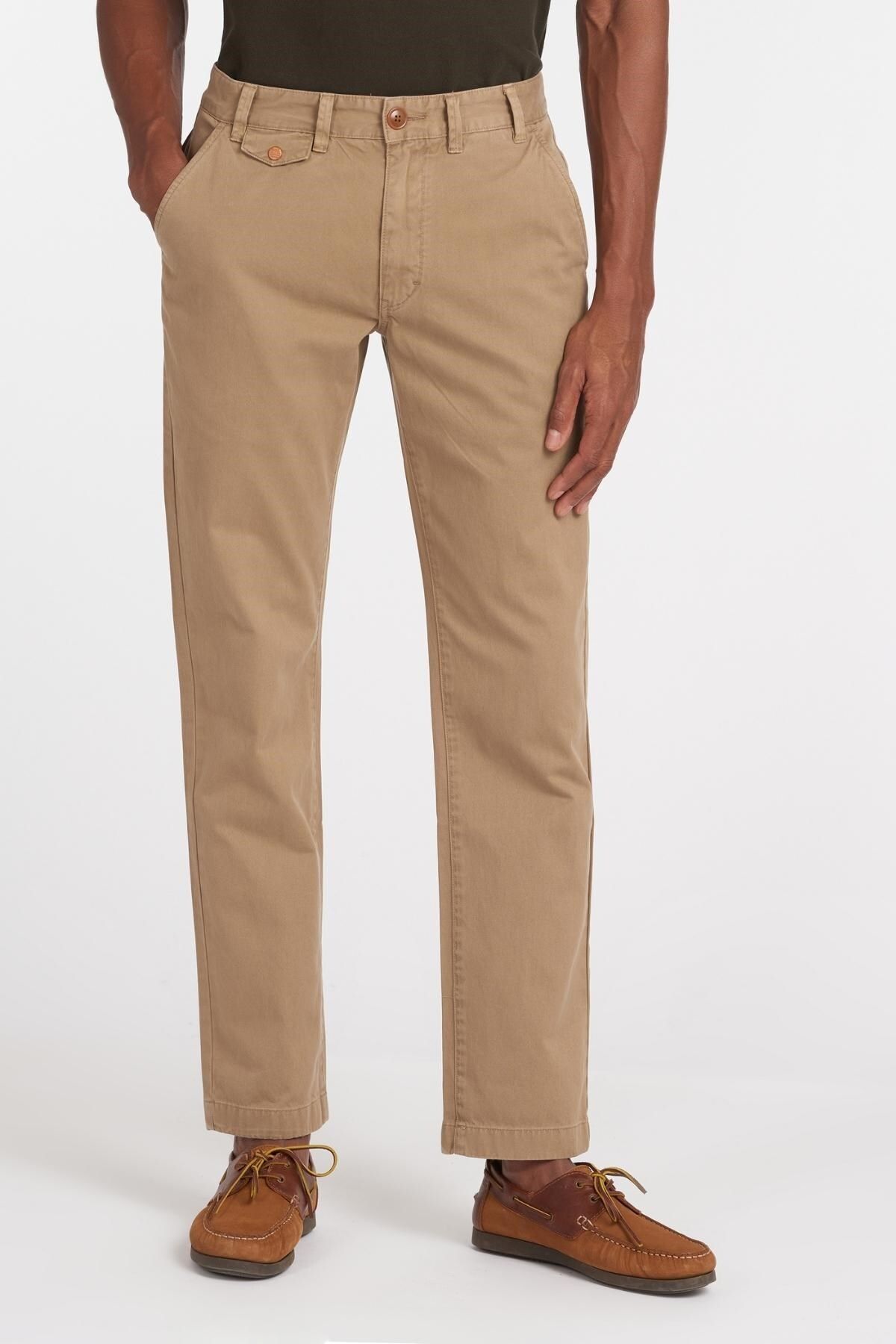Barbour mens neuston twill trousers new arrivals