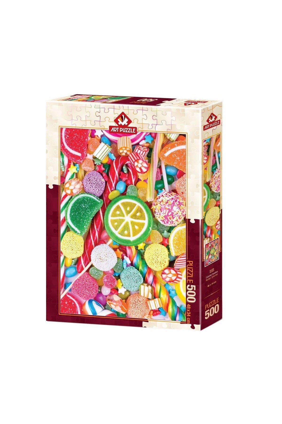 Art Puzzle 5101 Renkli Şekerler / ART puzzle 500 parça