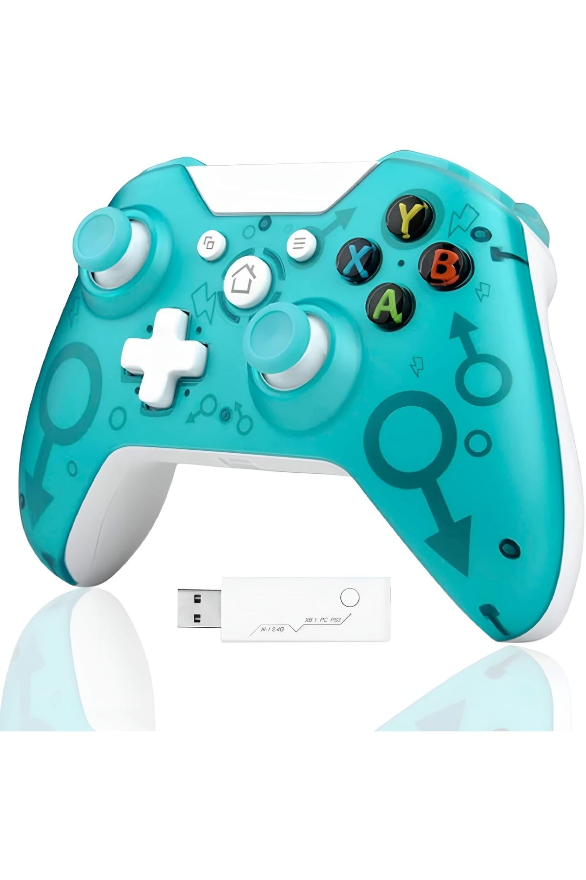 SFL Product Wireless Controller X-box One/PS3/PC için 2.4G Kablosuz Game Controller Oyun Kolu