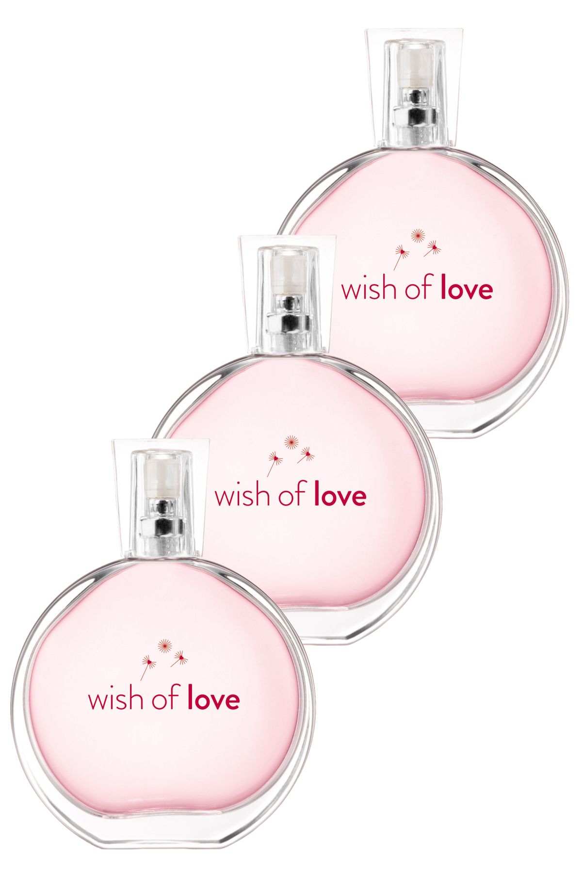 Avon Wish Of Love Kadın Parfüm Edt 50 Ml. Üçlü Set