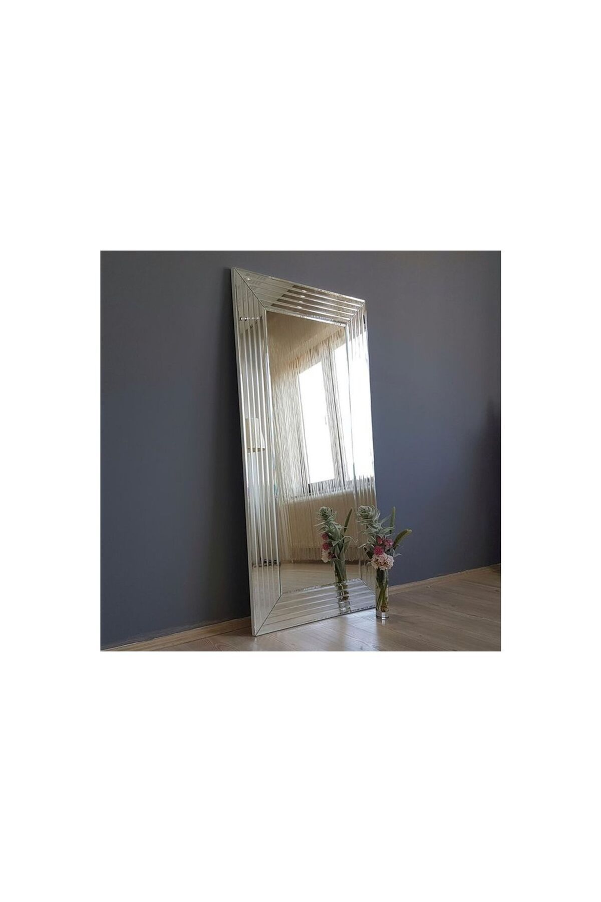 Vivense Neostill-dekoratif Duvar Salon Ofis Boy Ayna 65x130cm A305-d