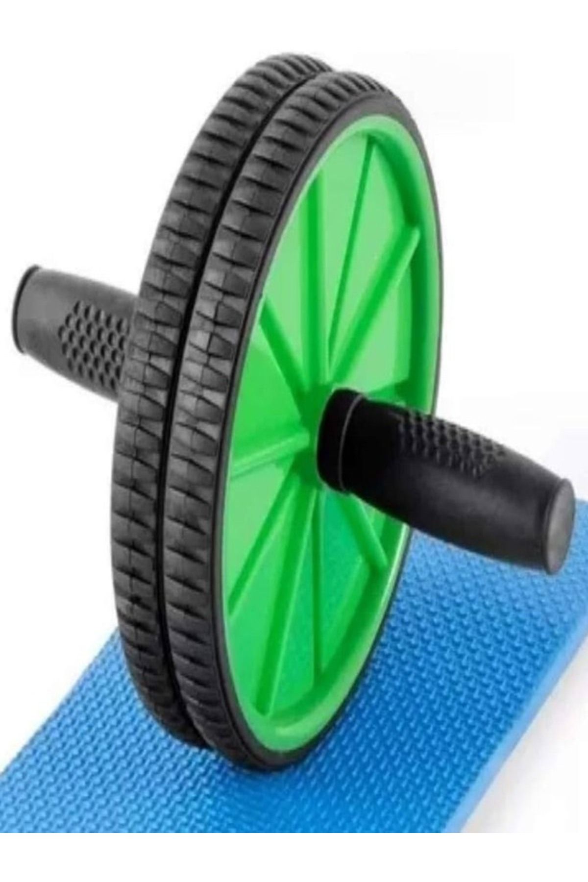 Clifton Fitness Karın Kası Sixpack Egzersiz Tekeri Spor Aleti (Yeşil)