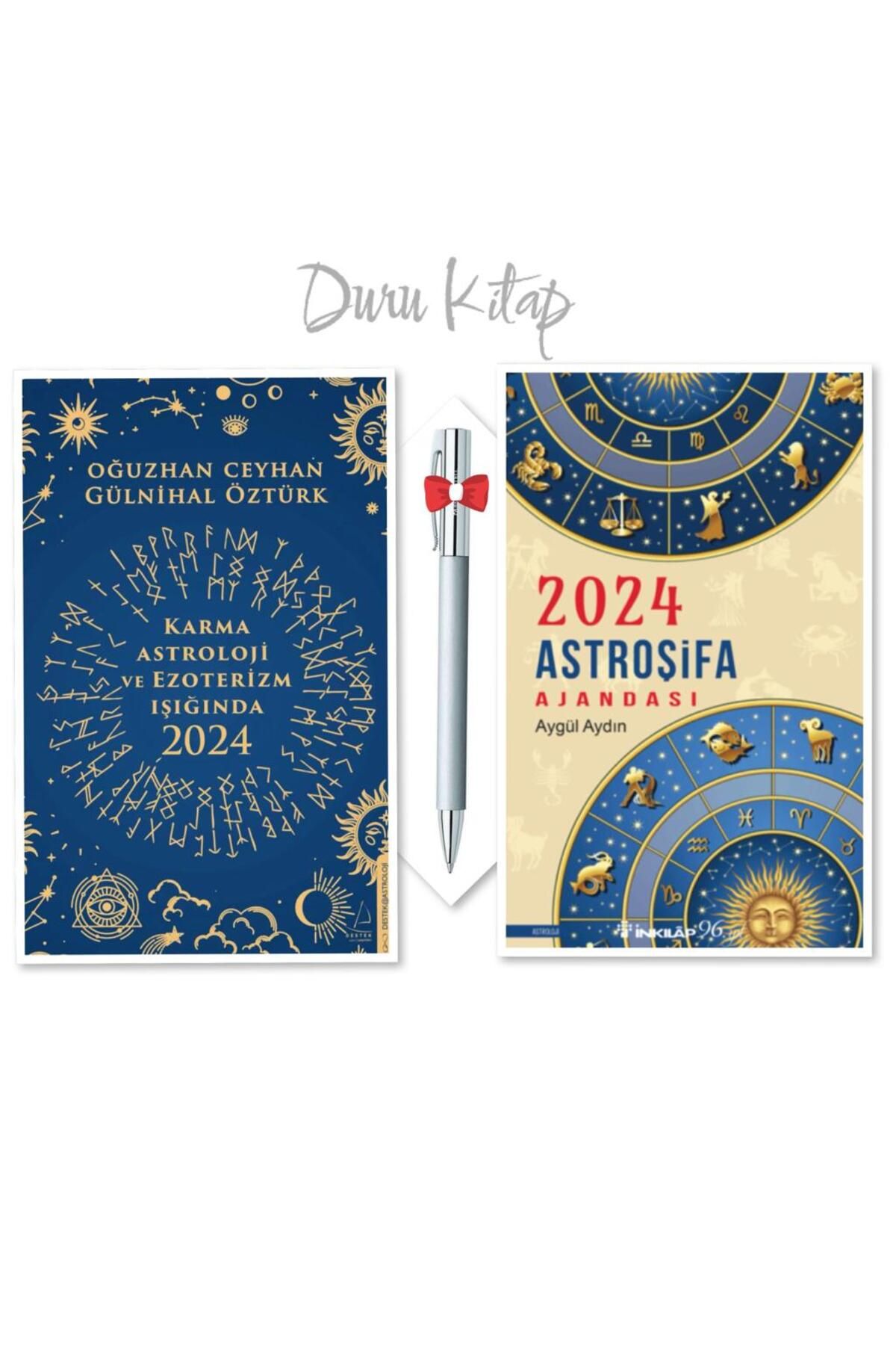 İnkılap Kitabevi 2024 Karma Astroloji ve Ezoterizm - 2024 Astroşifa Ajandası (Oğuzhan Ceyhan - Aygül Aydın)